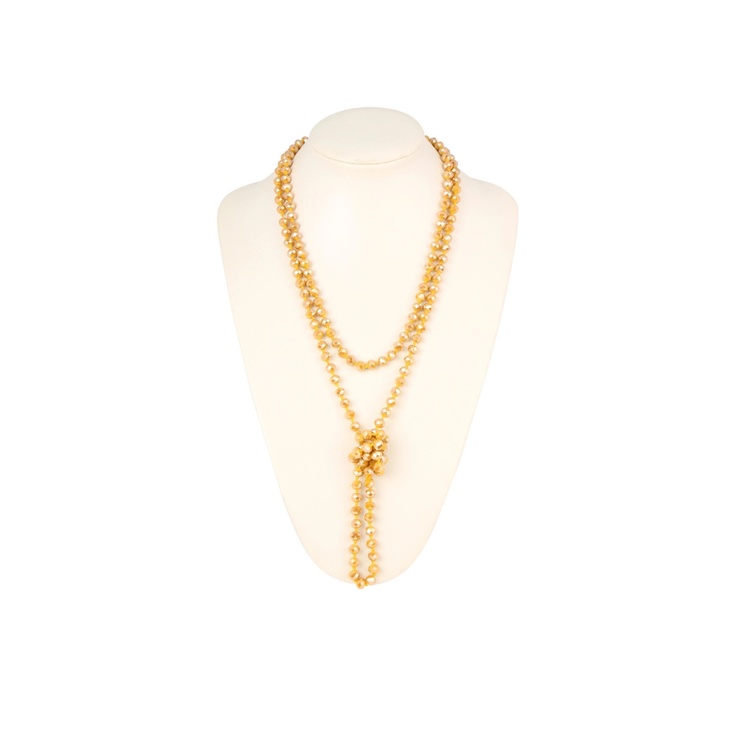 Longline Hand Knotted Necklace