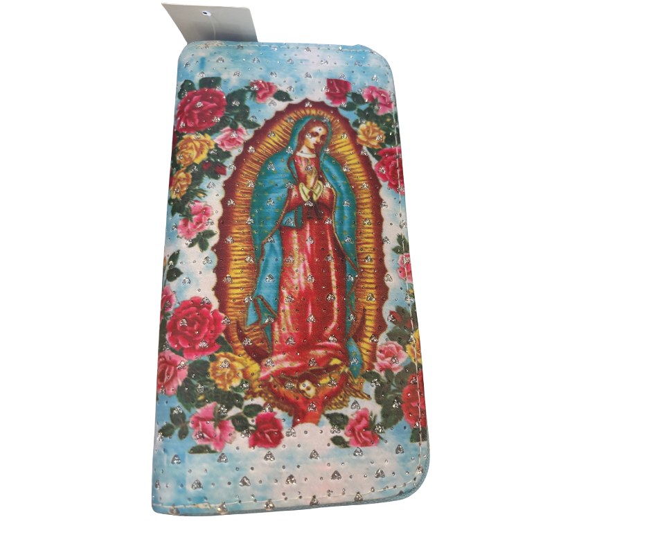 Blue Lady of Guadalupe wallet