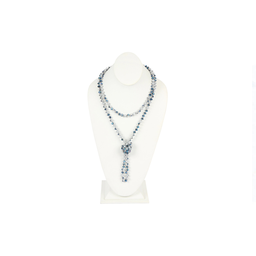 Longline Hand Knotted Necklace