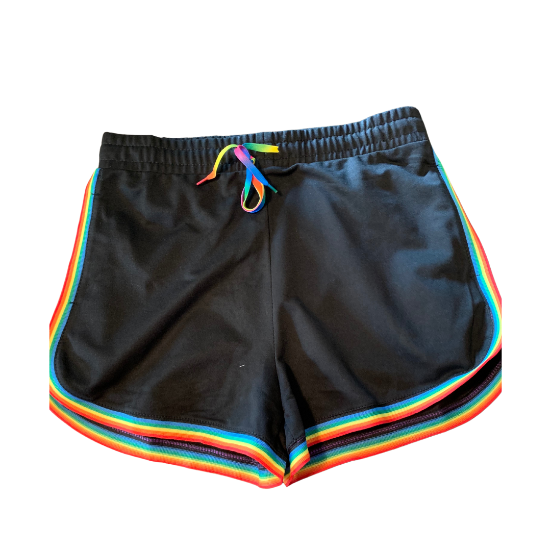 Trim Lined Shorts with Draw String