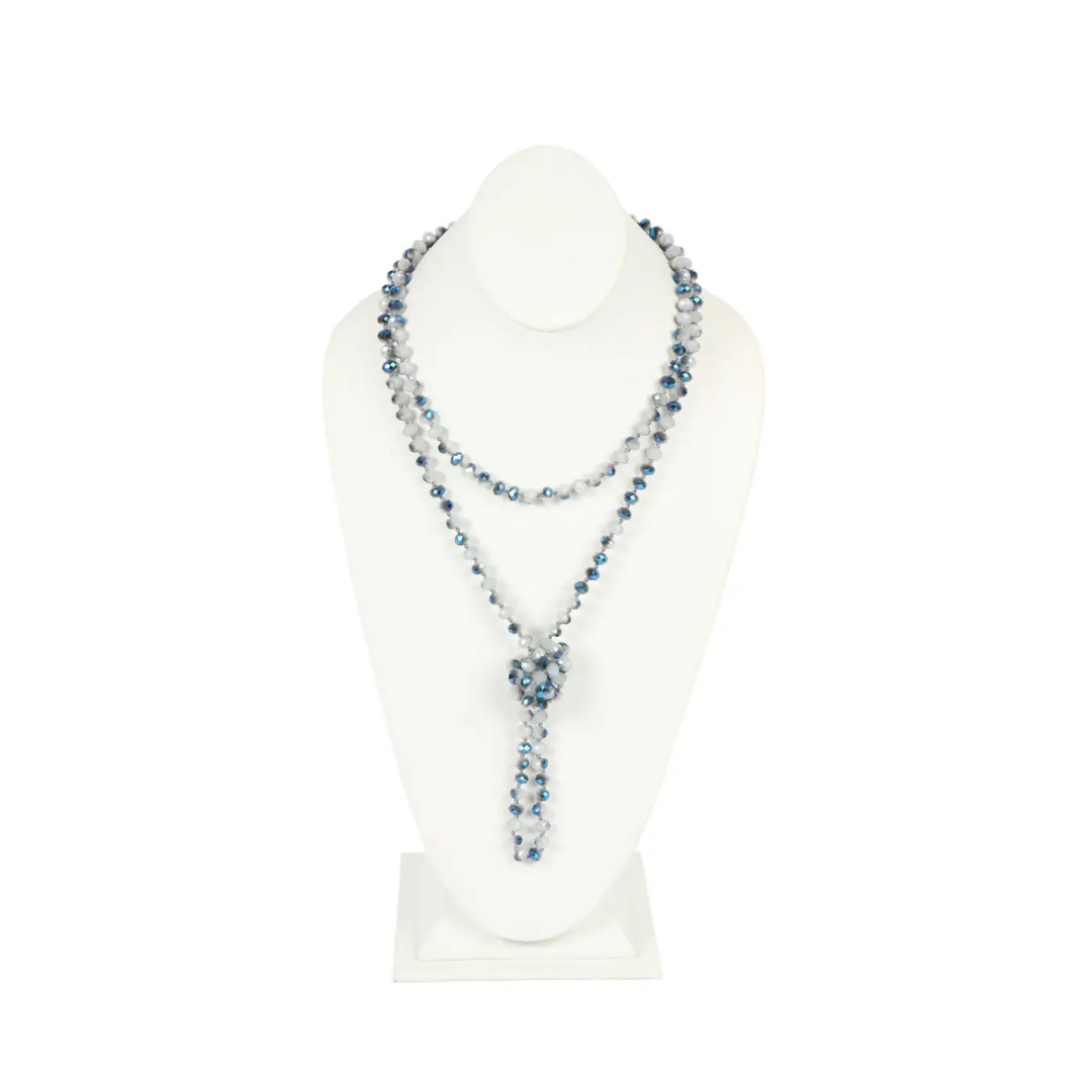 Longline Hand Knotted Necklace