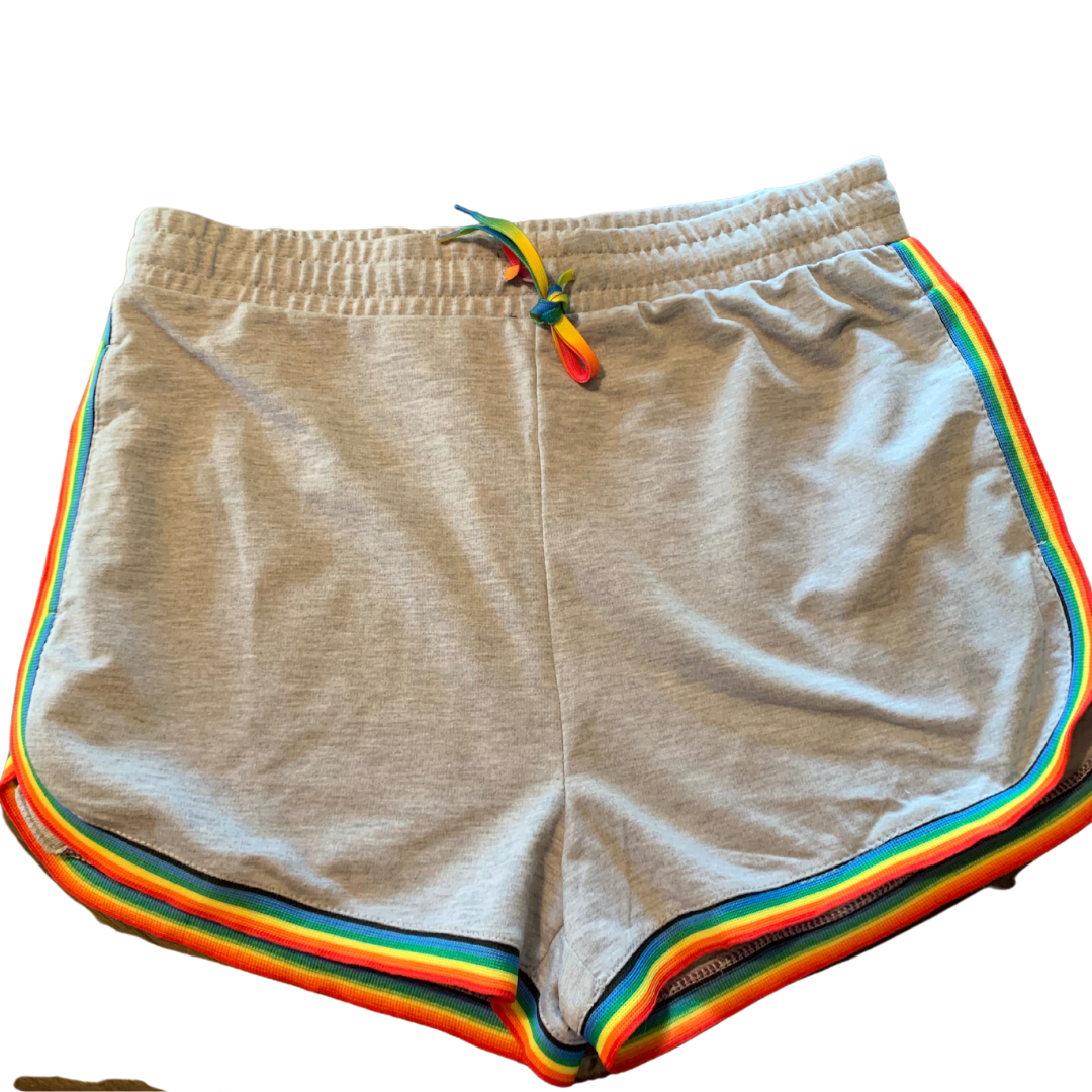 Trim Lined Shorts with Draw String