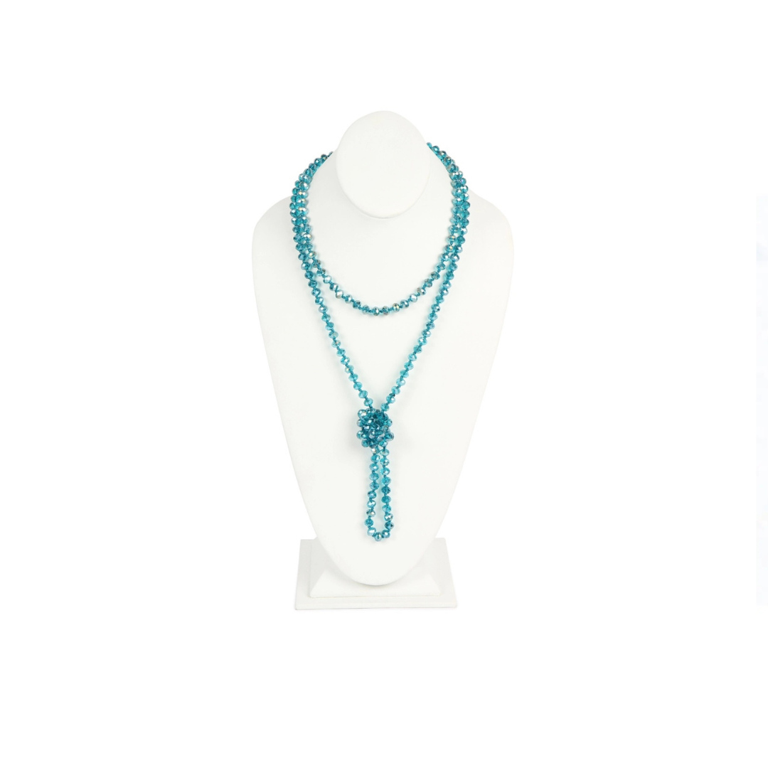 Longline Hand Knotted Necklace