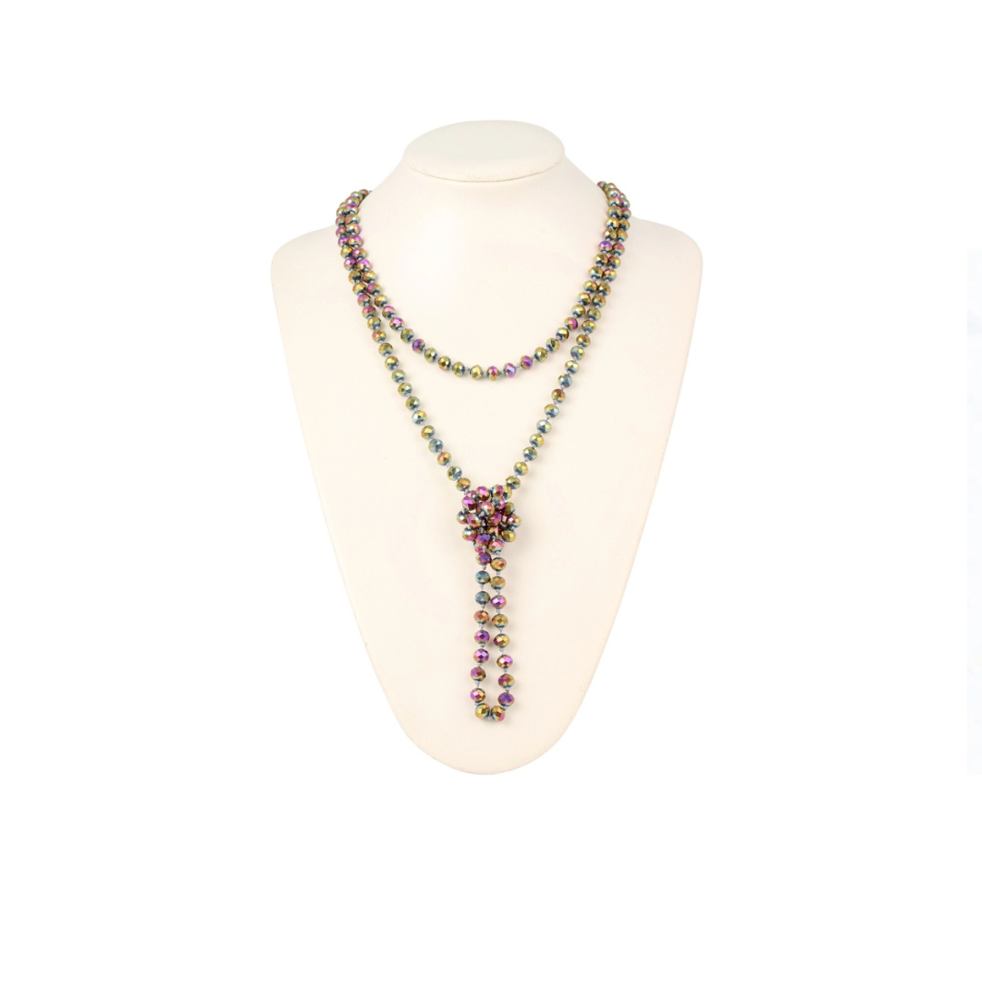 Longline Hand Knotted Necklace