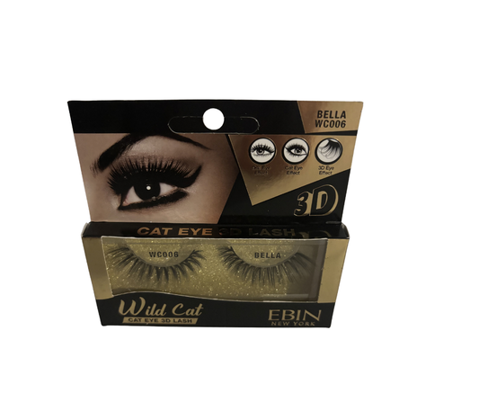 3D Wild Cat Eyelashes