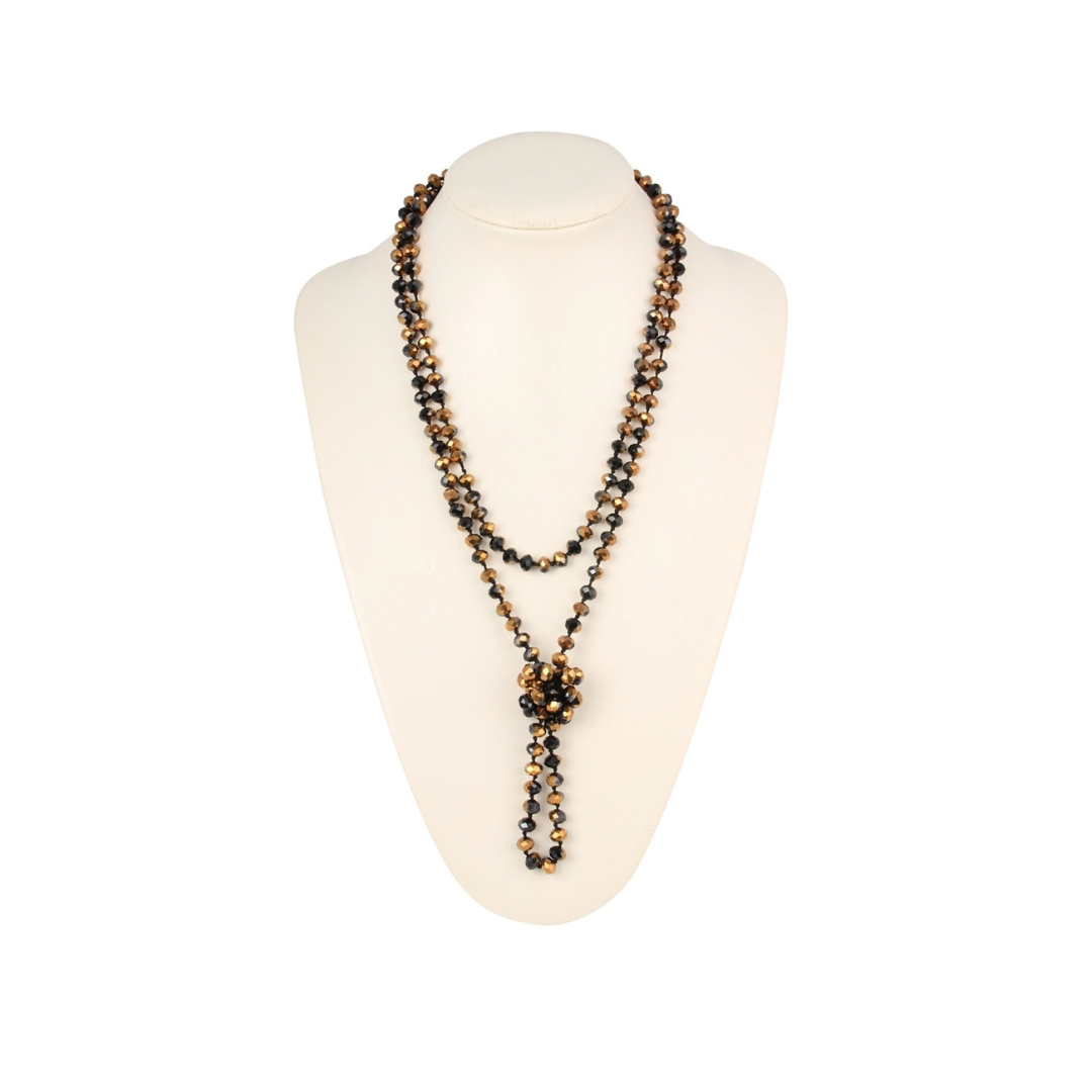 Longline Hand Knotted Necklace