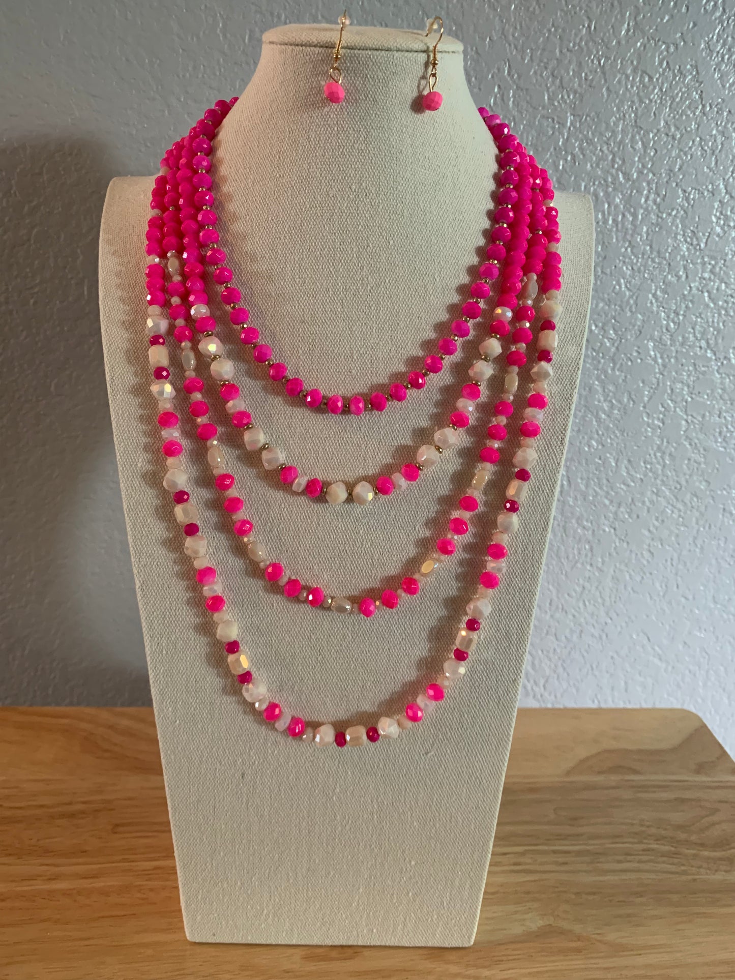 Layered Beaded Necklace