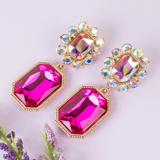 Crystal Drop Earrings