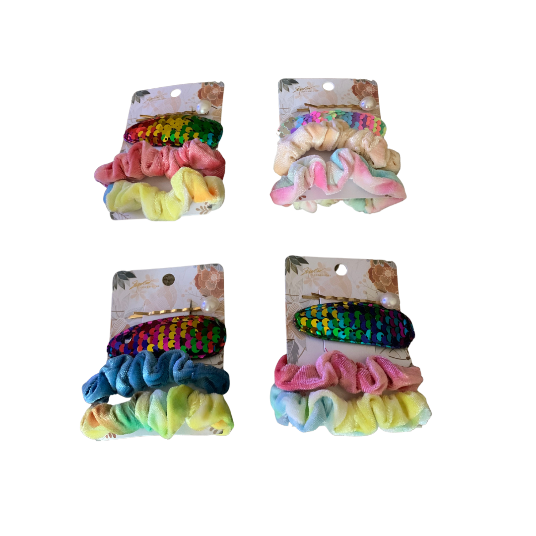 Hair Pin and Scrunchie Set