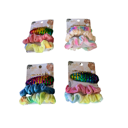 Hair Pin and Scrunchie Set