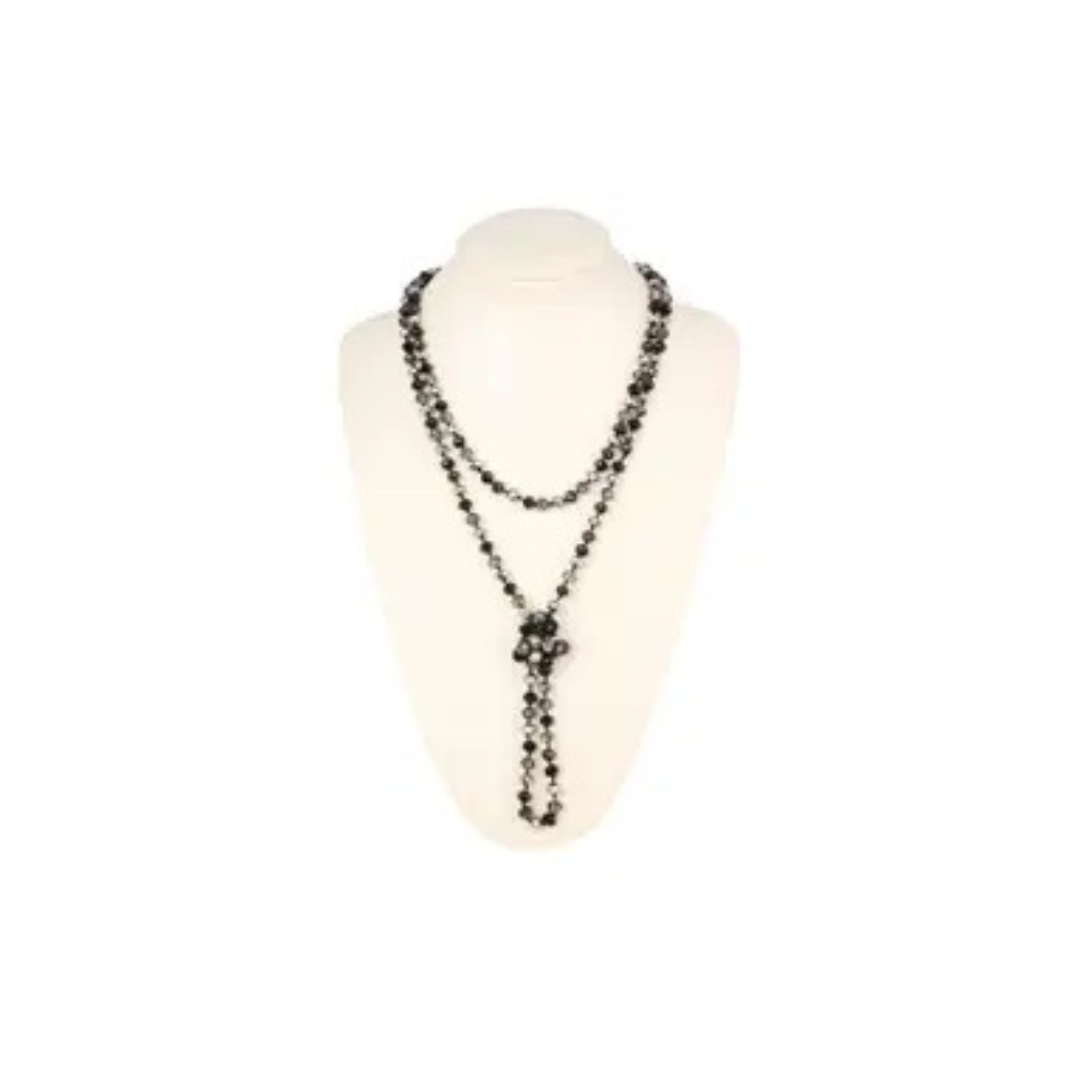 Longline Hand Knotted Necklace