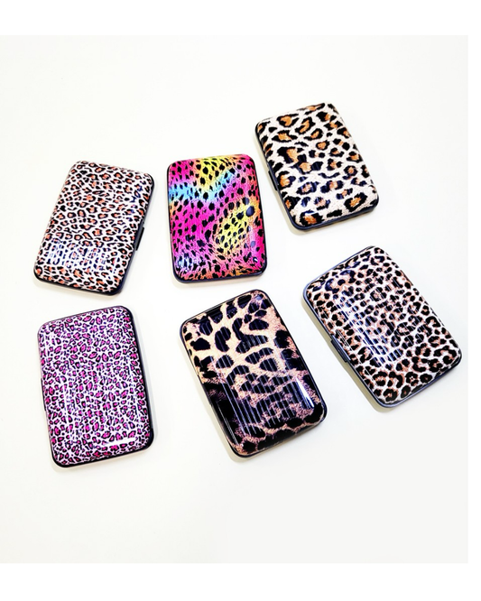 Animal Print Card Case