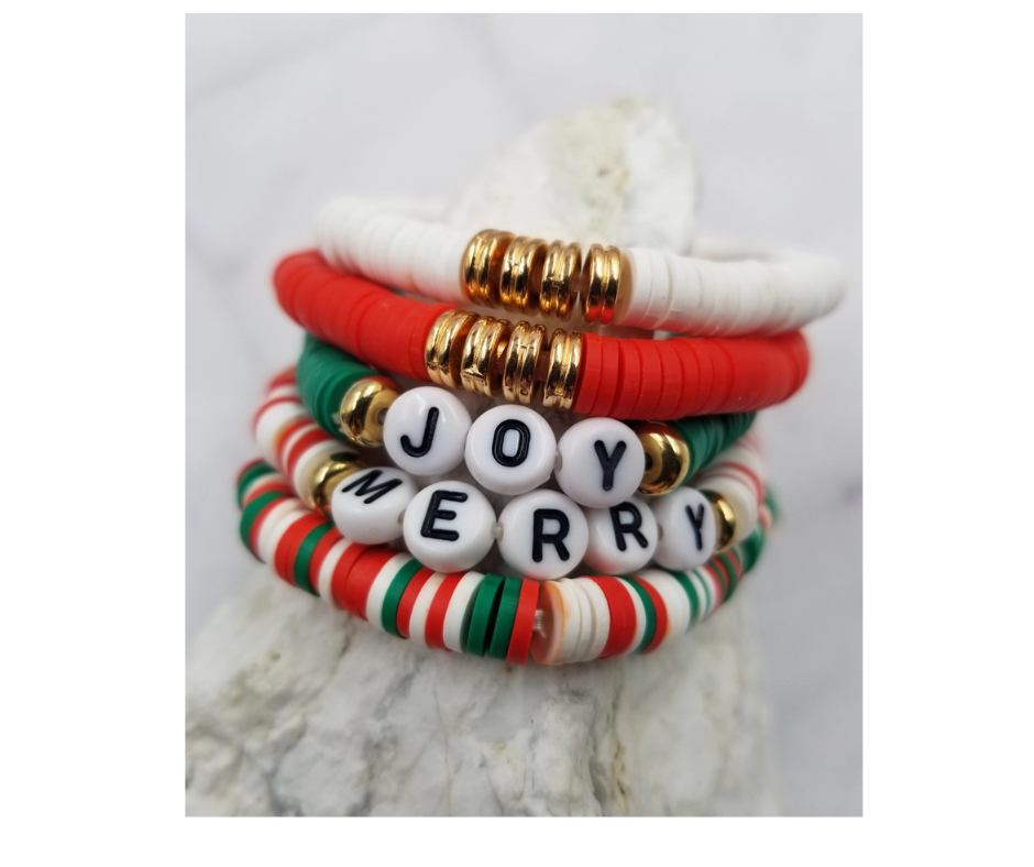 Joy Wreath Heishi Bead