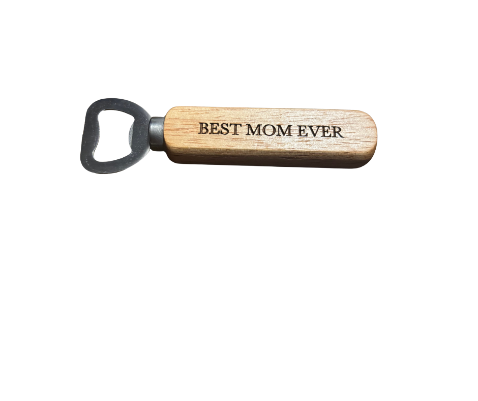 Engraved Wood Bottle Opener