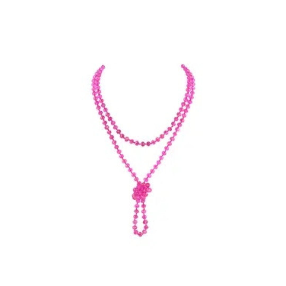 Longline Hand Knotted Necklace