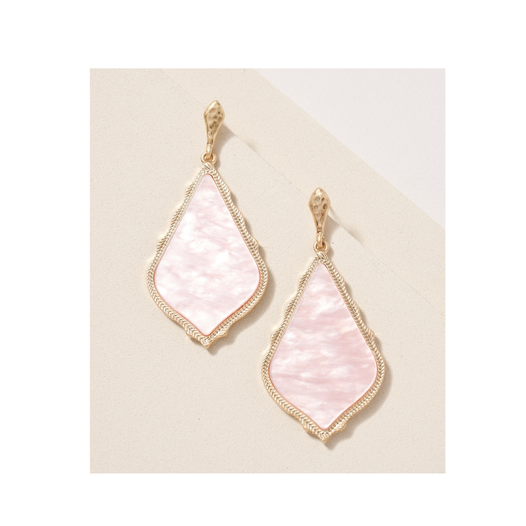 Marbled Acetate Earrings