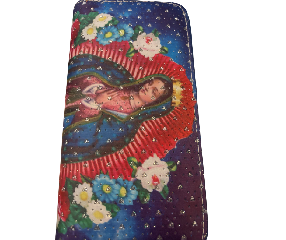Blue Lady of Guadalupe wallet