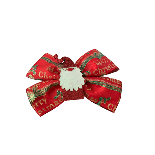 Christmas Theme Hair Bow