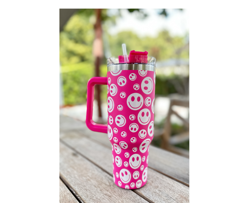 Smiling tumblers