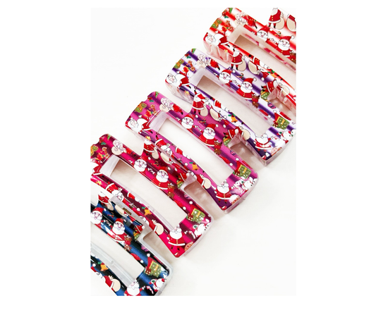 Christmas Design  Hair Claw