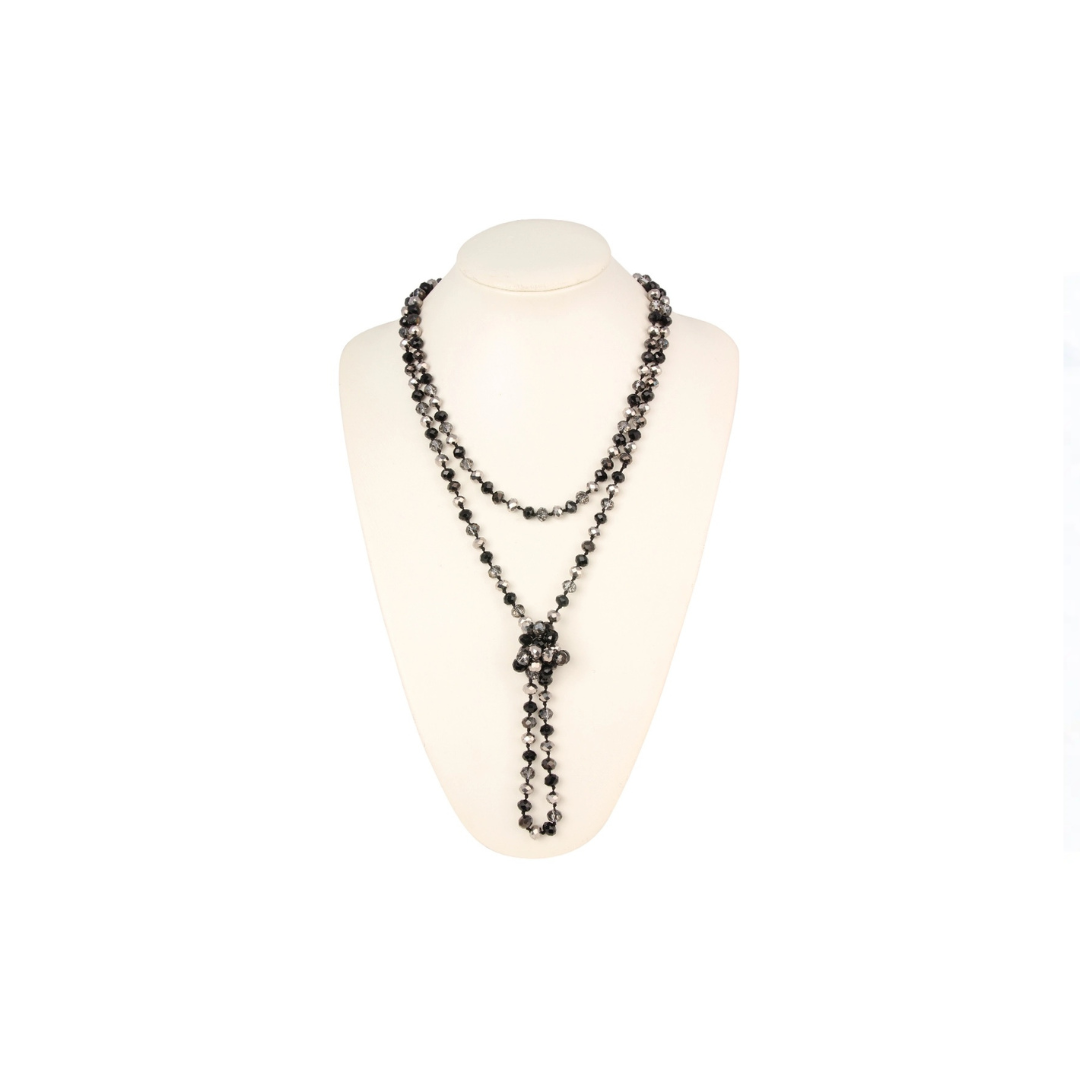 Longline Hand Knotted Necklace