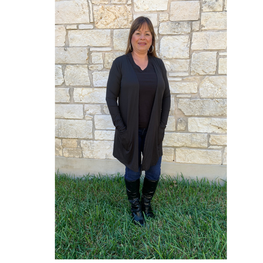Black Cardigan